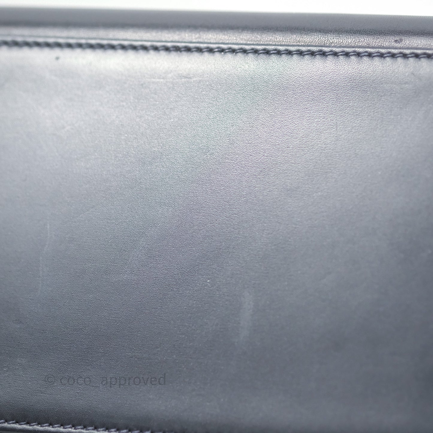 Hermès Vintage Kelly 28 Retourn Navy Box Leather Gold Hardware