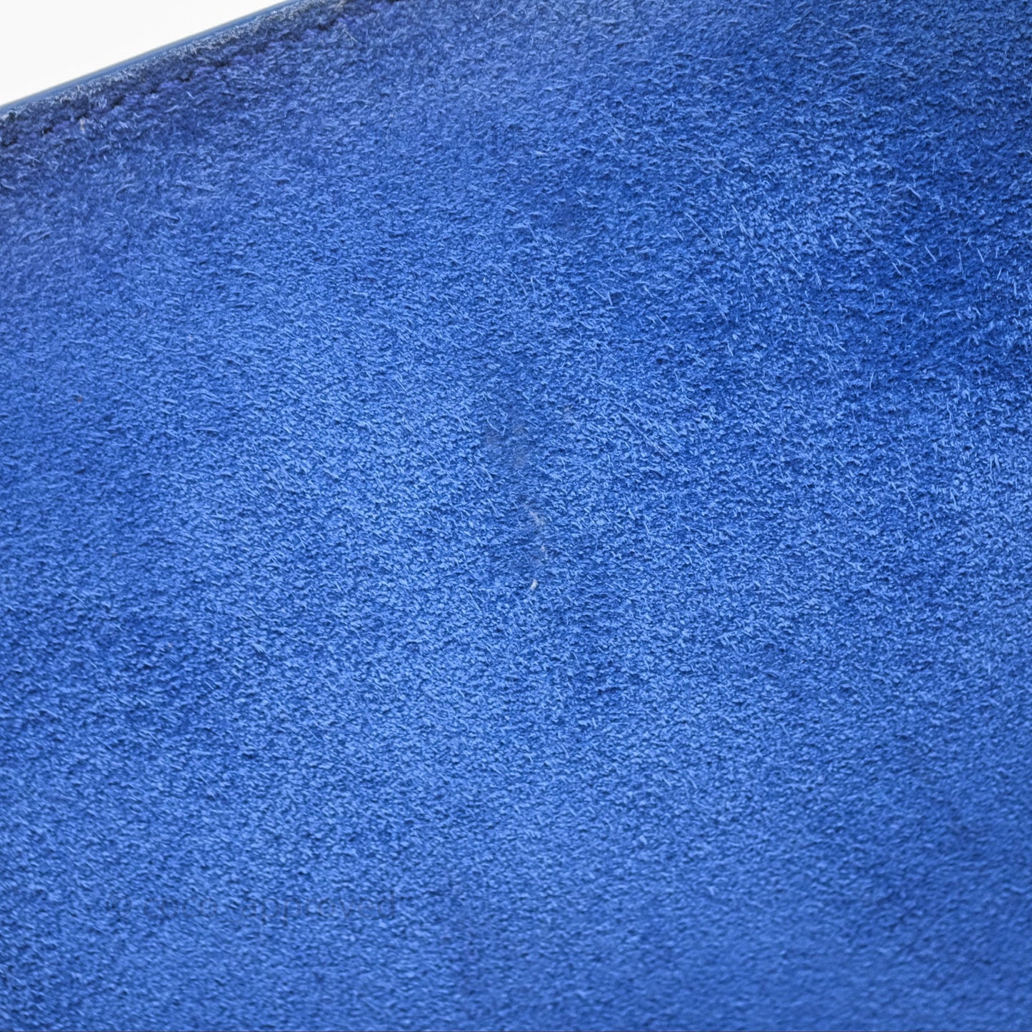 Saint Laurent Large Belle De Jour Clutch Blue Patent