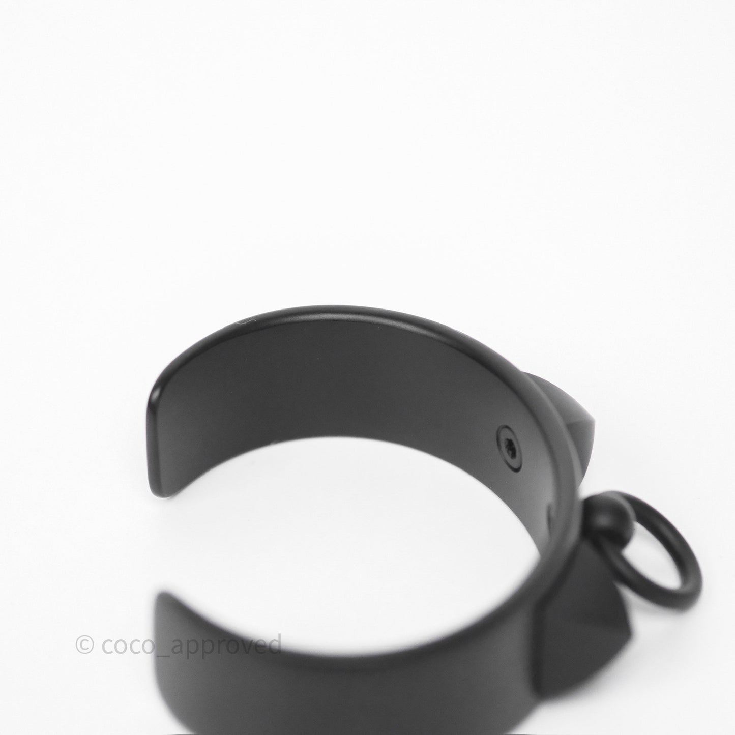 Hermes Medor Aluminium Sunset Bracelet Black Size T2