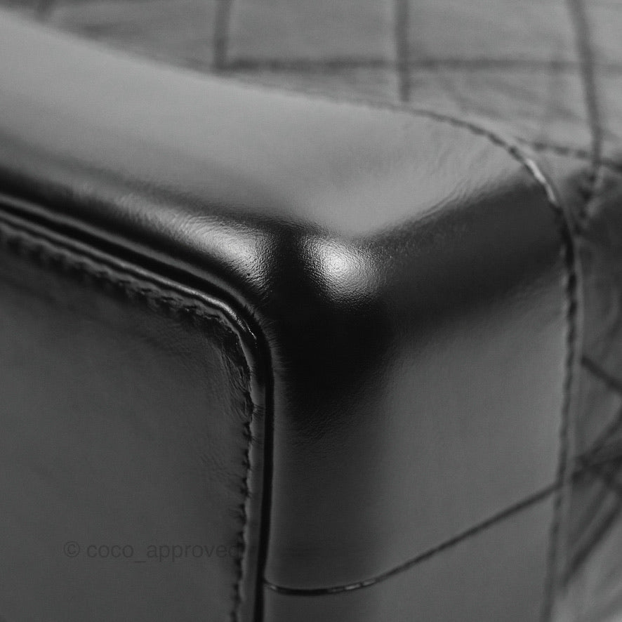 Chanel Small Gabrielle Backpack Black Aged Calfskin