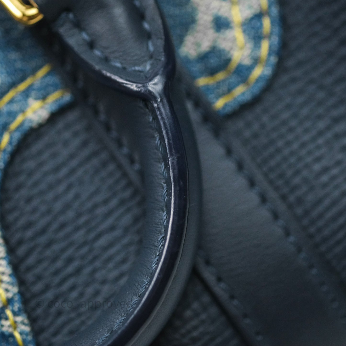 Louis Vuitton x Nigo Keepall XS Denim Blue