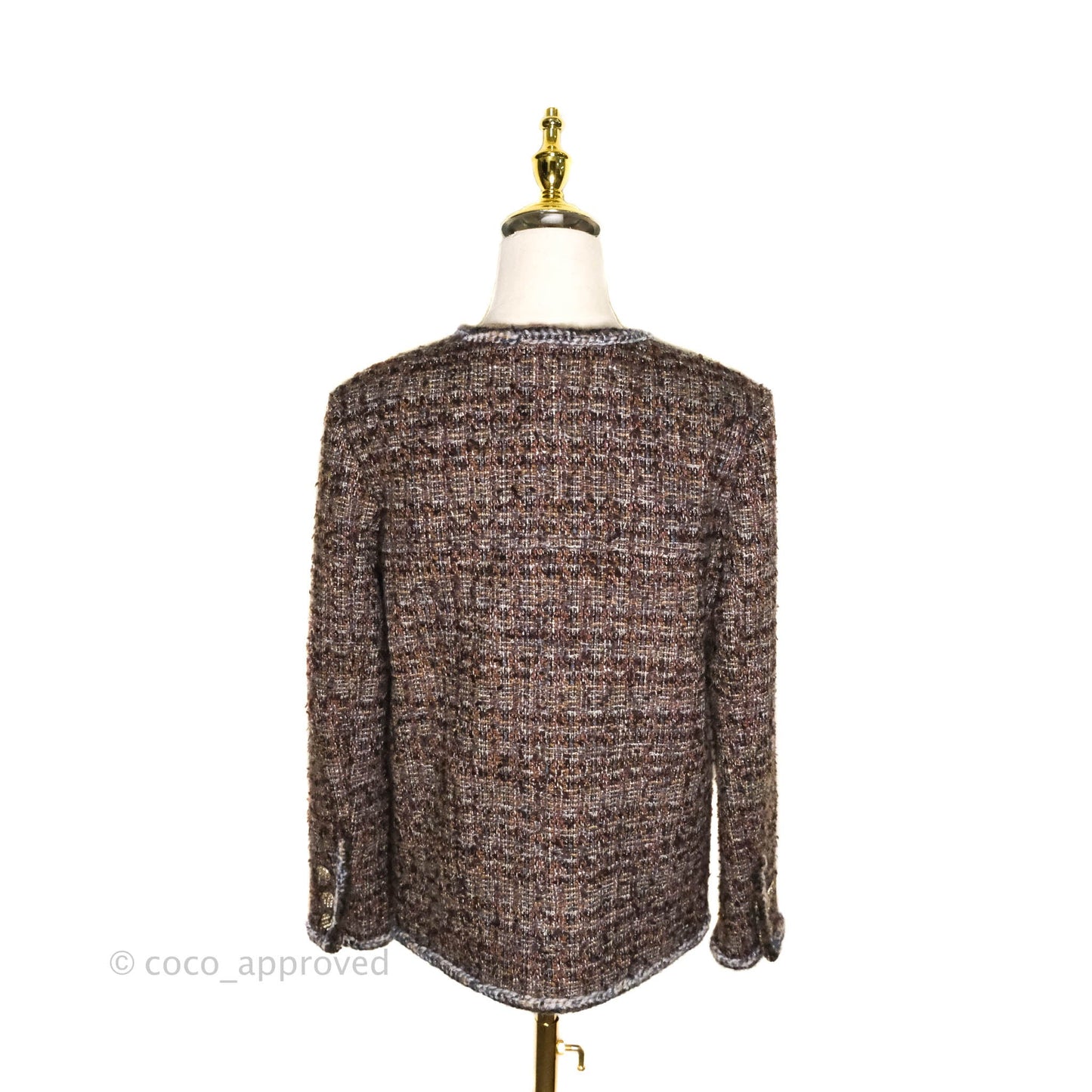 Chanel Tweed Jacket in Brown 2018-19F/W