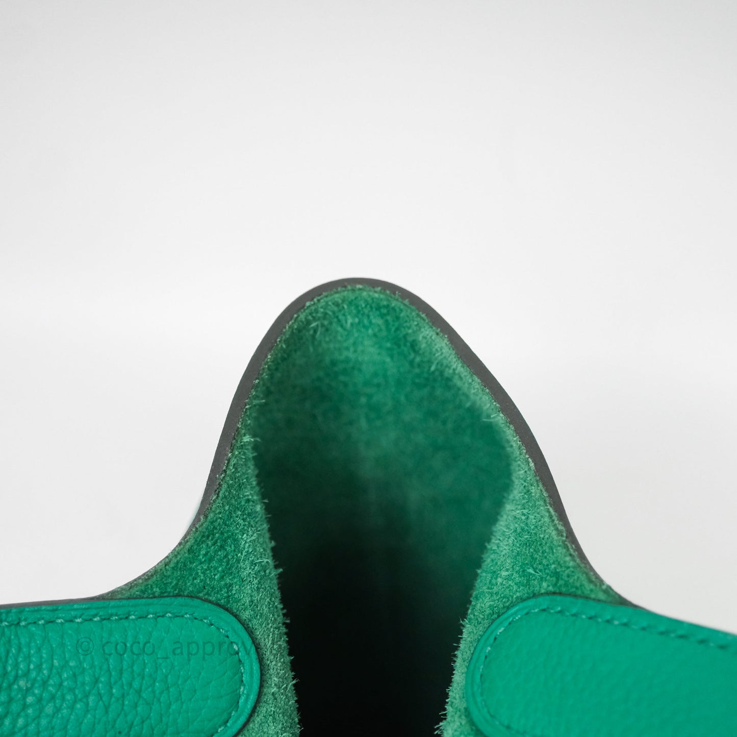 Hermes Picotin 18 Vert Jade O6 Clemence Palladium Hardware