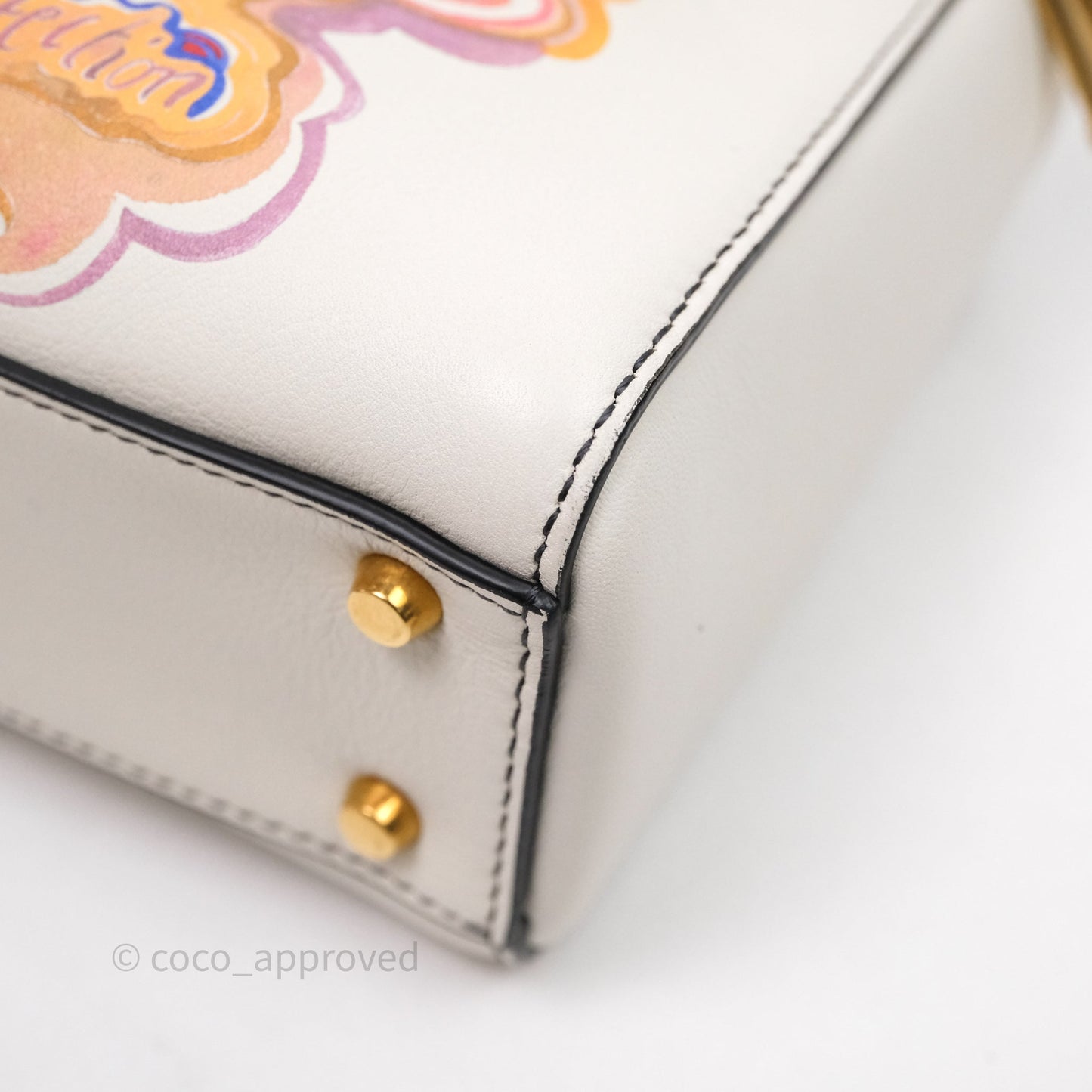 Christian Dior Mini Lady Dior Niki De Saint Phalle Calfskin White