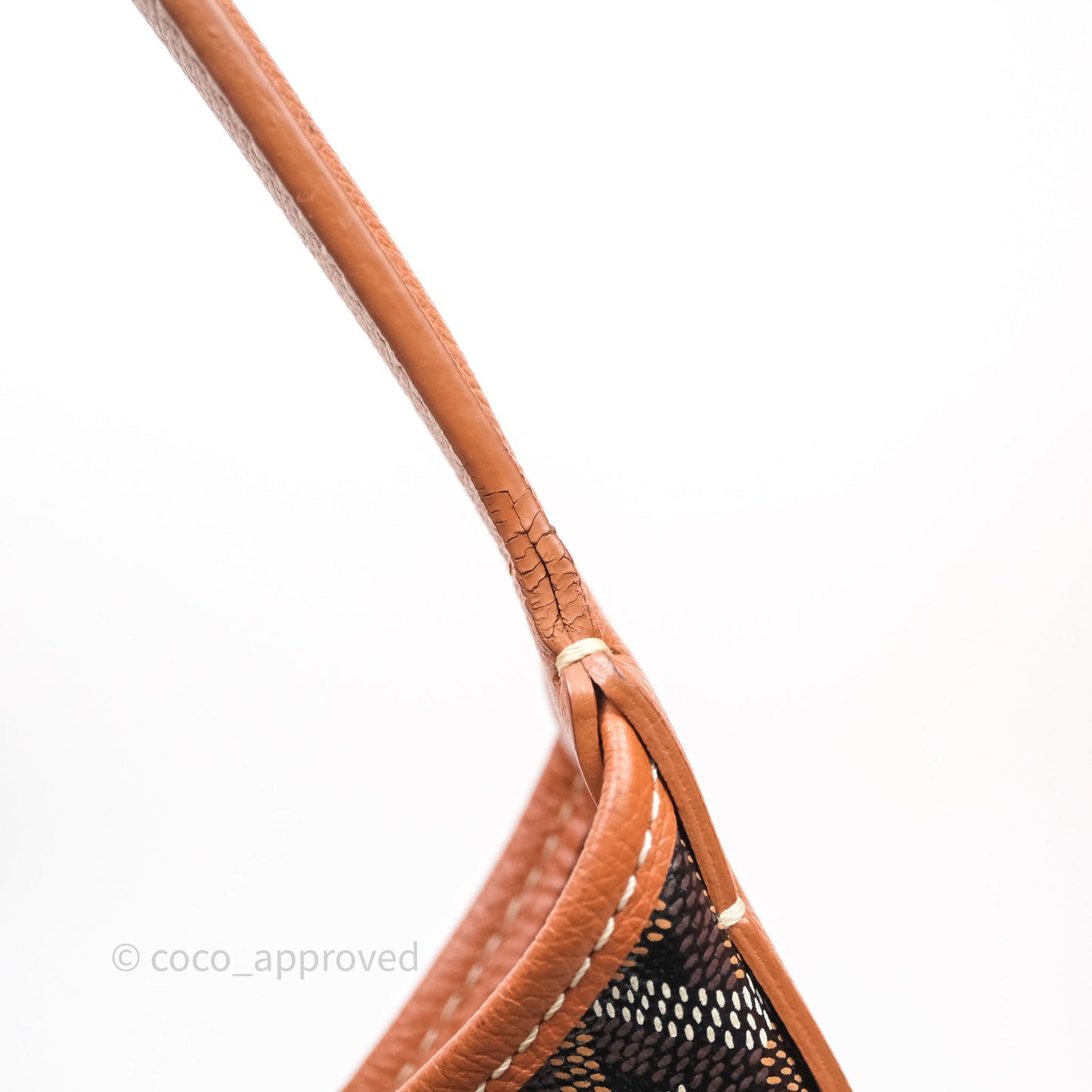 Goyard Bohème Hobo Bag Black & Tan