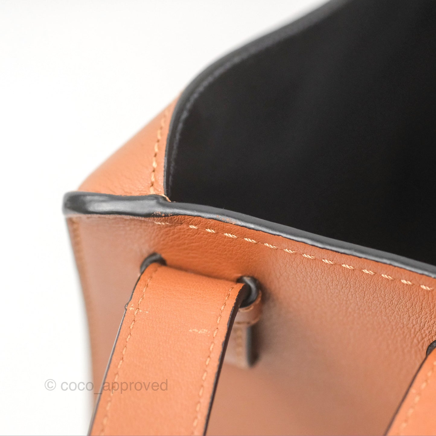 Loewe Hammock Small Shoulder Bag Tan