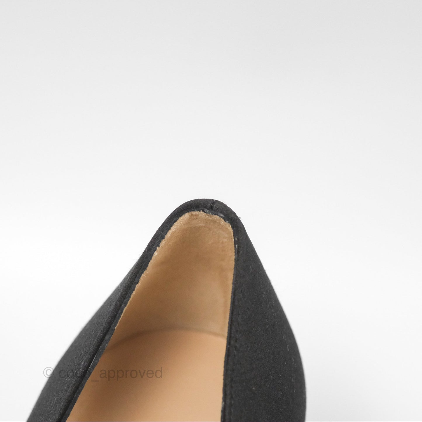 Manolo Blahnik Black Satin Hangisi Jewel Buckle Pumps Size 36.5