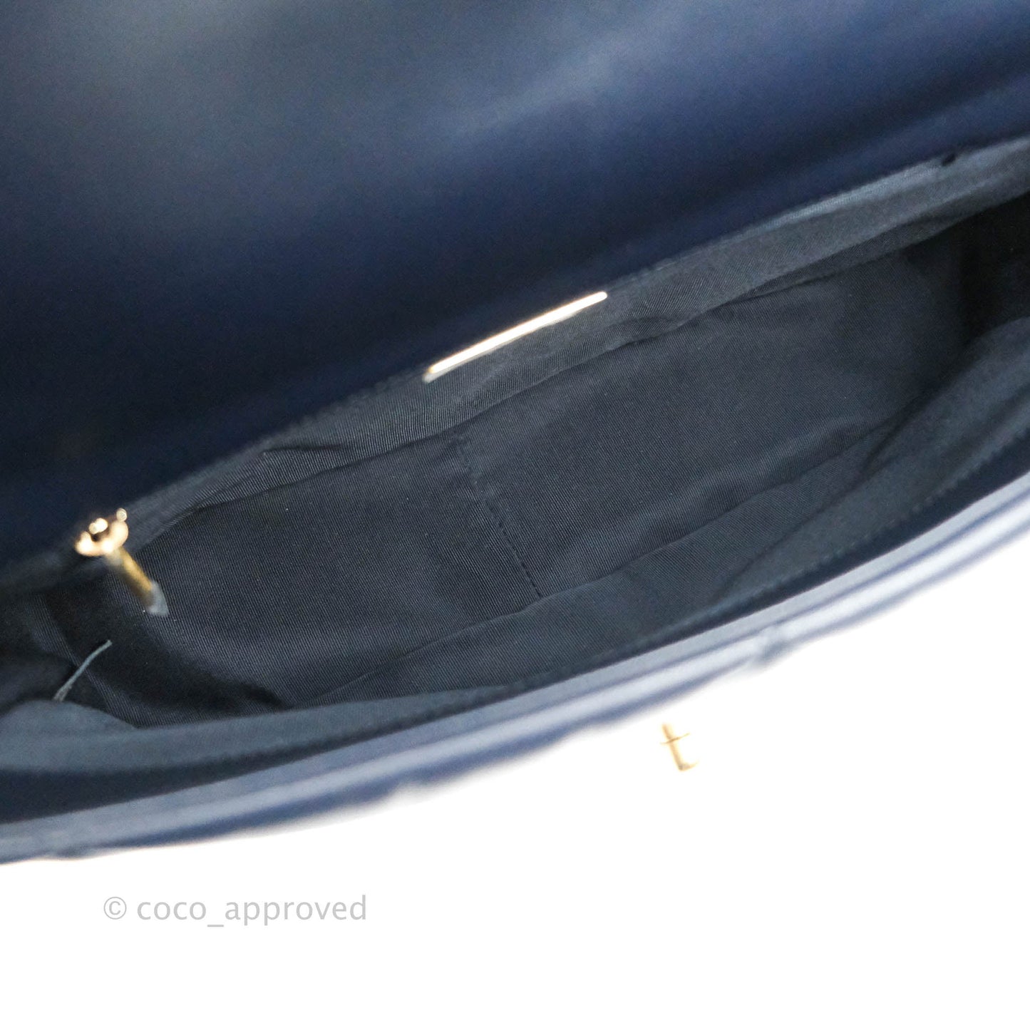 Chanel 19 Medium Navy Goatskin Mixed Hardware 20A