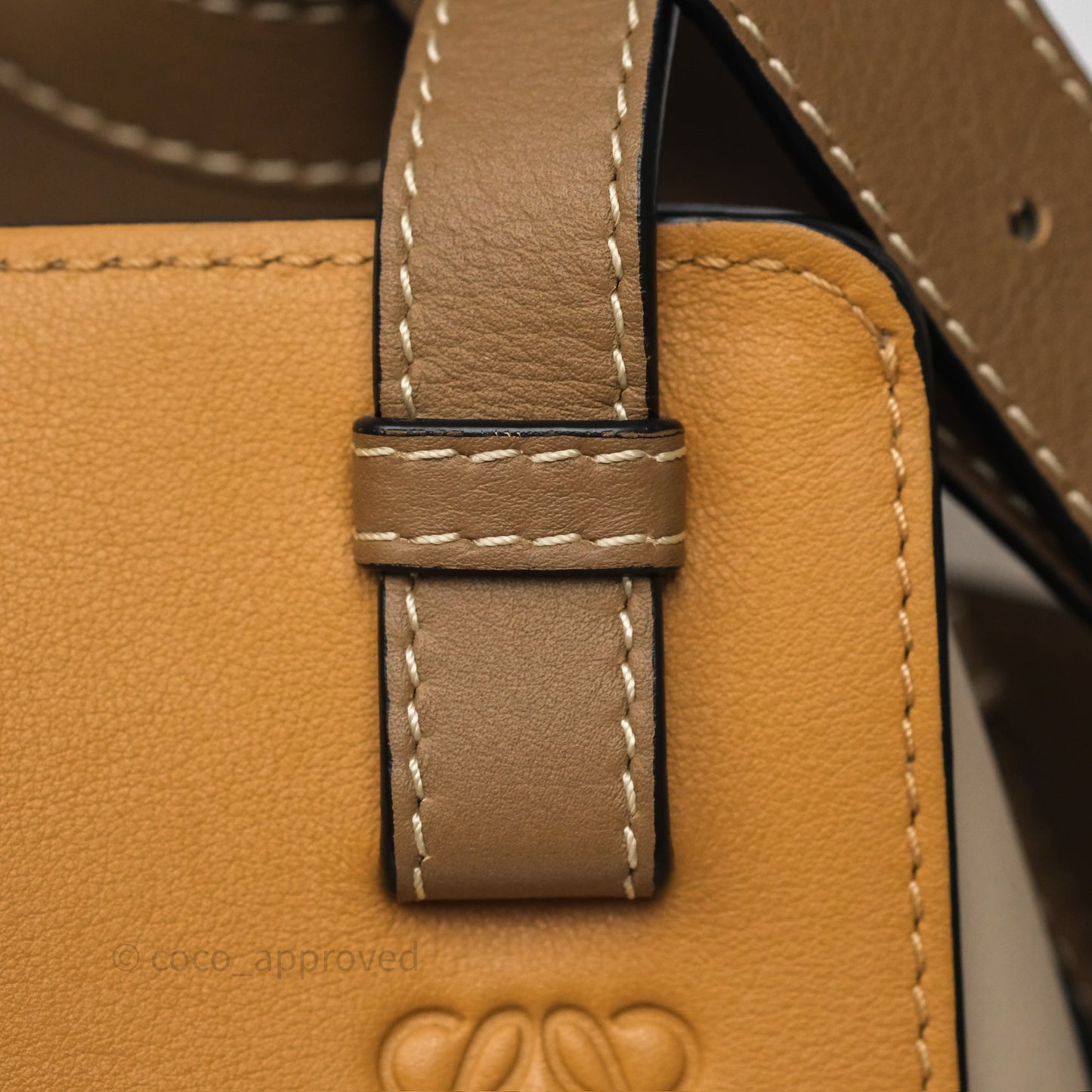 Loewe Small Hammock Shoulder Bag Tan Taupe