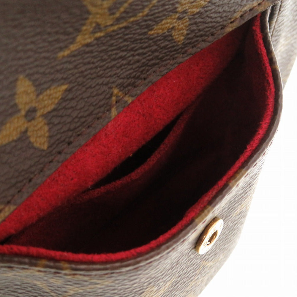 LOUIS VUITTON Pouch M51901 Monogram canvas Brown Monogram Partition Women