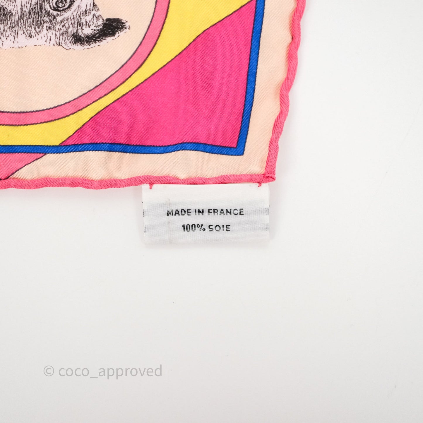 Hermès Colliers et Chiens Wash Scarf 90