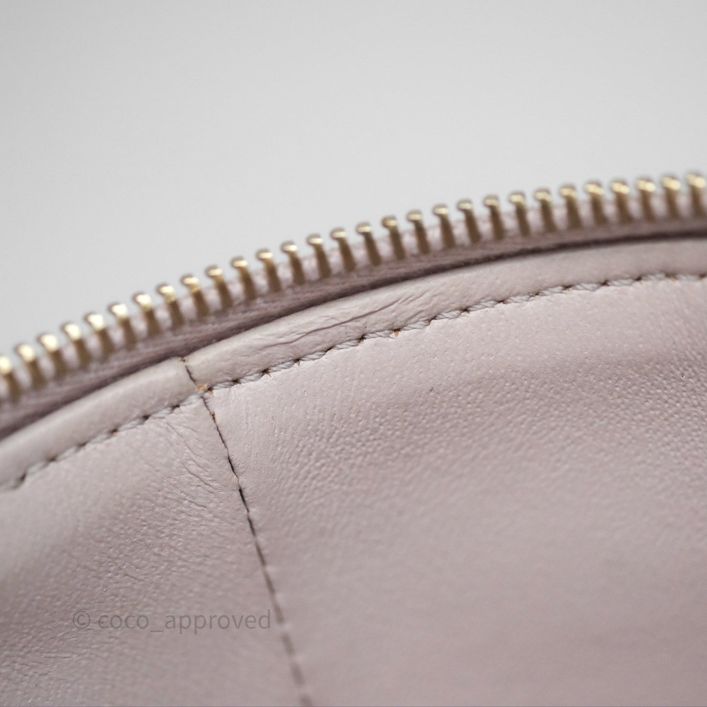 Chanel Trendy CC Vanity Case Lilac Lambskin Gold Hardware