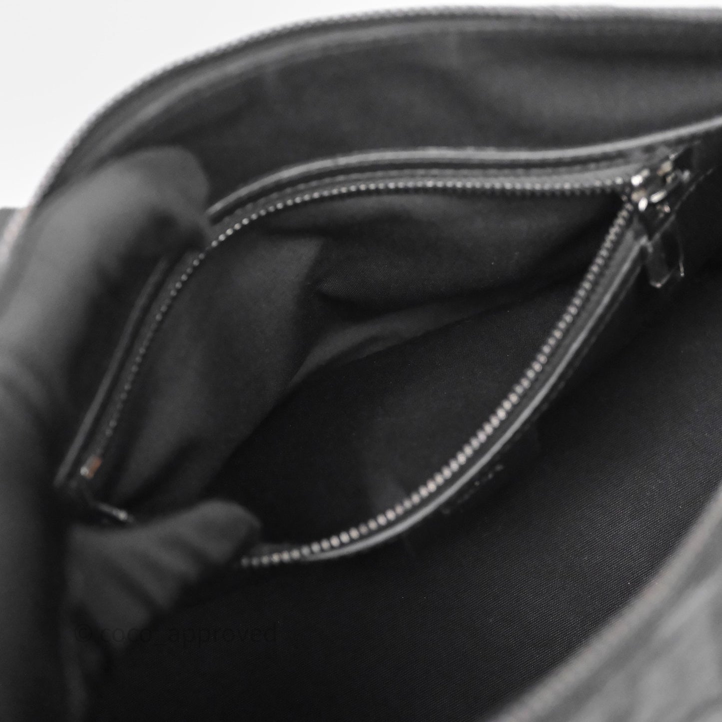 Christian Dior Oblique Jacquard Weekender Black Bag