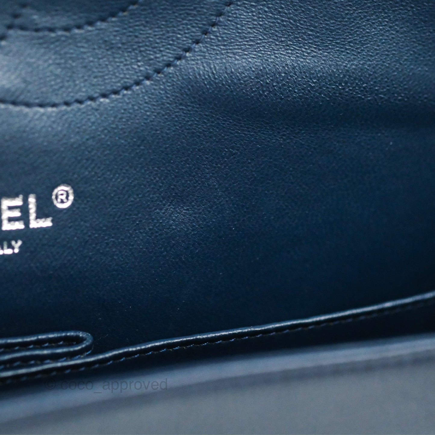 Chanel Jumbo Double Flap Navy Caviar Silver Hardware⁣⁣