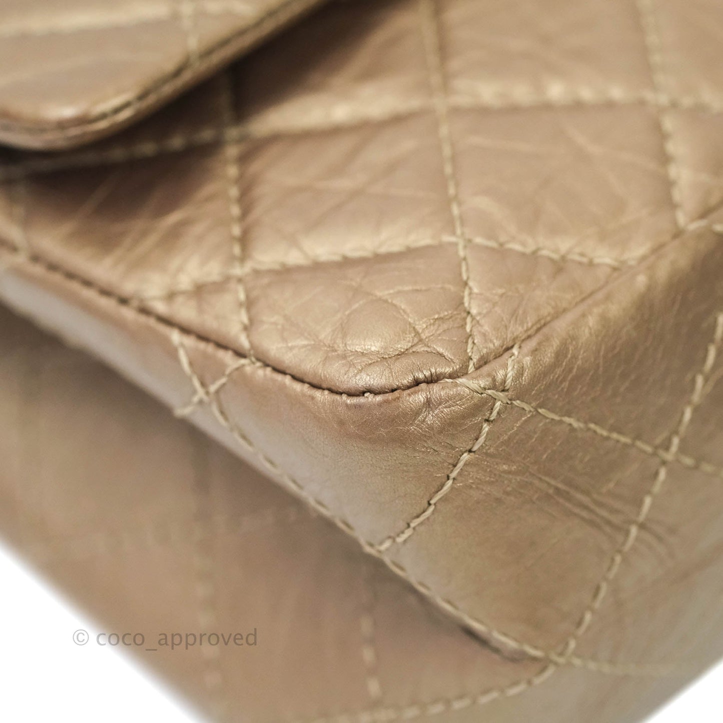 Chanel Reissue 226 Copper Calfskin Ruthenium Hardware