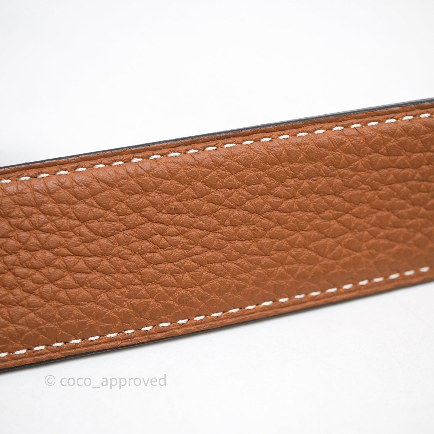 Hermès H Belt Buckle & Reversible Strap Black Gold Hardware