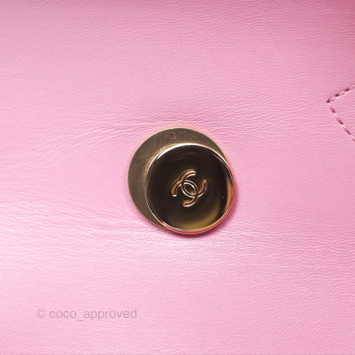 Chanel Medium Trendy CC Pink Lambskin Gold Hardware