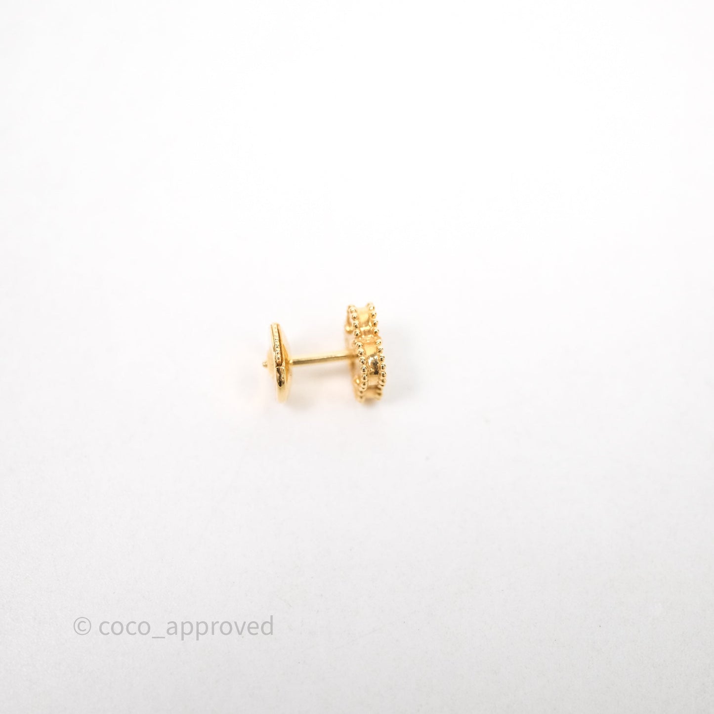 Van Cleef & Arpels White Mother-of-pearl Yellow Gold Set