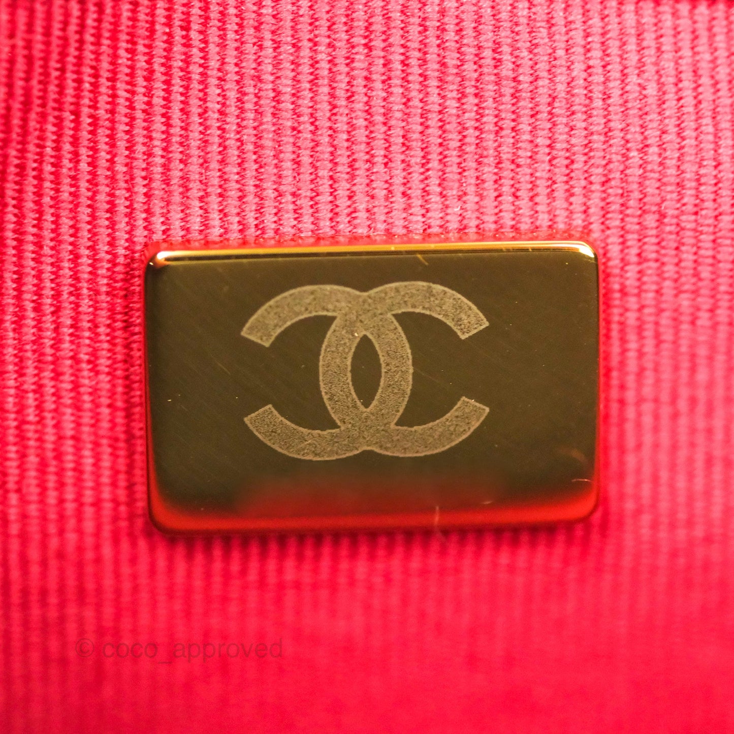 Chanel Mini Messenger Bag Black Caviar Aged Gold Hardware 21K