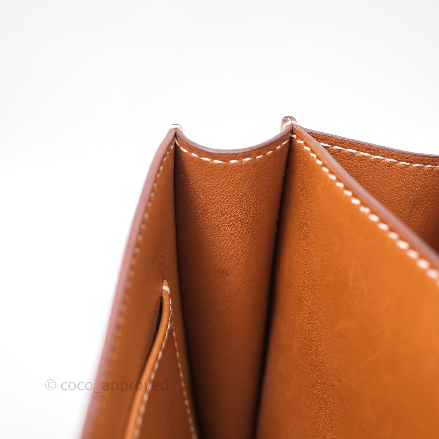 Hermès Constance Mini Smooth Barenia Leather Gold Hardware