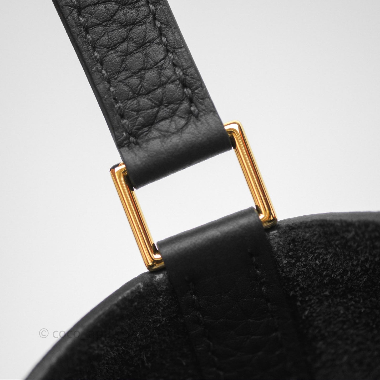 Hermès Picotin Lock 18 Black Noir 89 Taurillon Clemence Gold Hardware