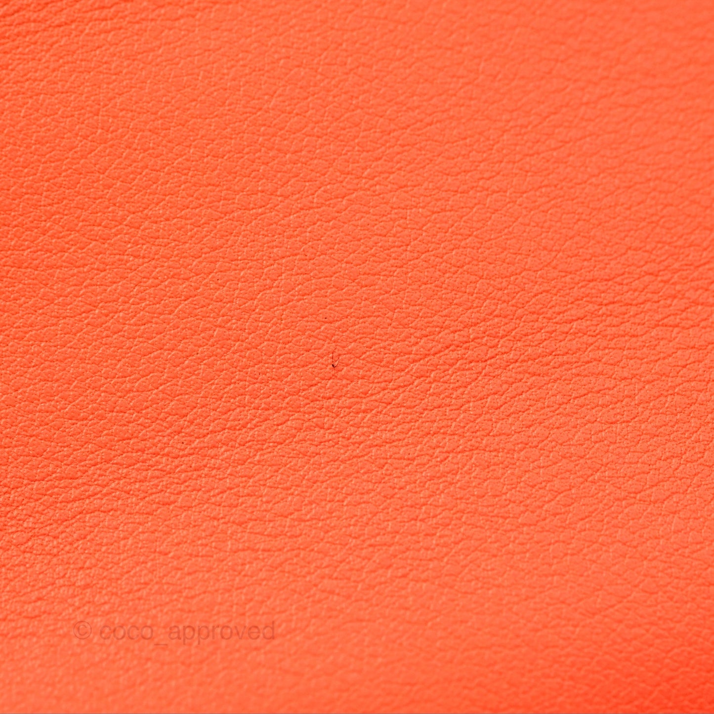 Hermès Constance Mini 18 Swift Magnolia/Orange Palladium Hardware