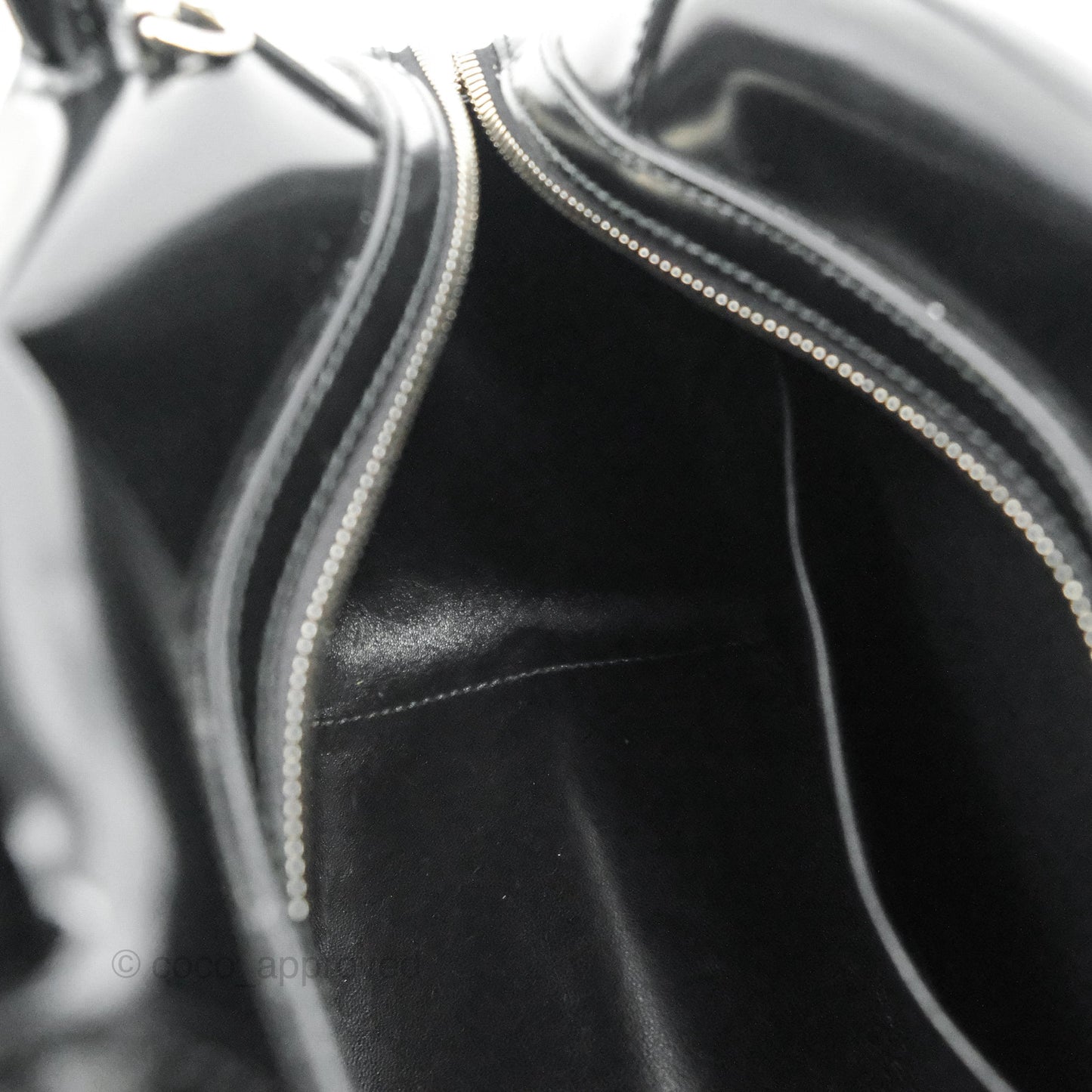 Prada Small Supernova Handbag Brushed Leather Black