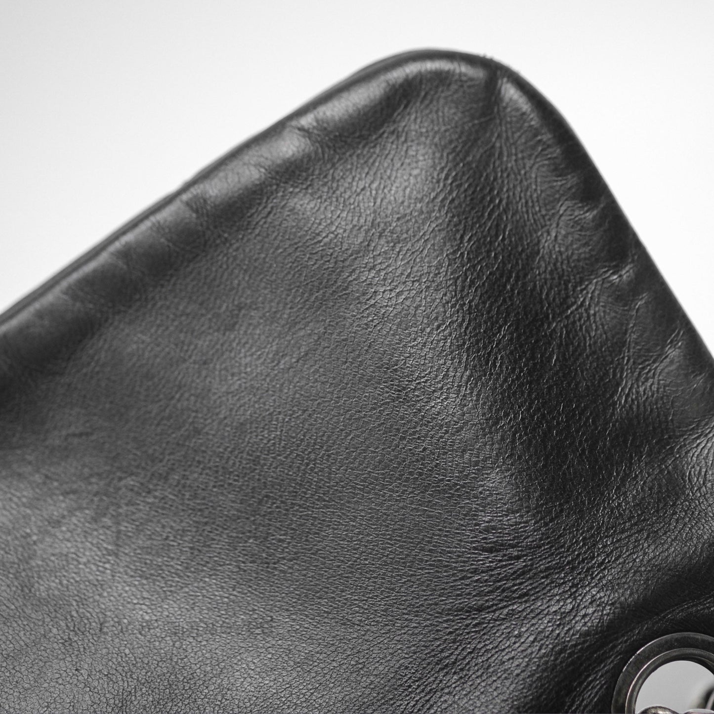 Chanel Embroidered Butterfly Flap Black Lambskin Ruthenium Hardware