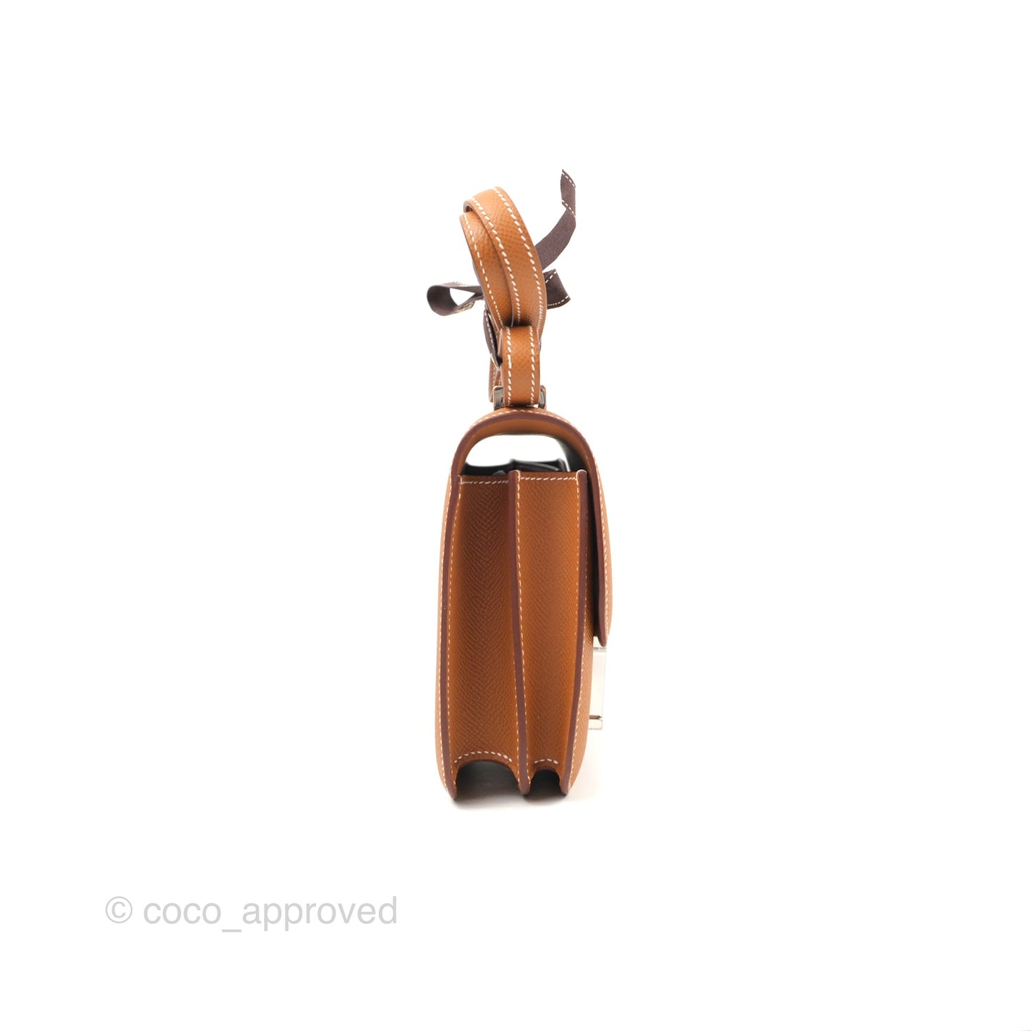 Hermès Constance Mini 18 with Mirror Gold Epsom Palladium Hardware
