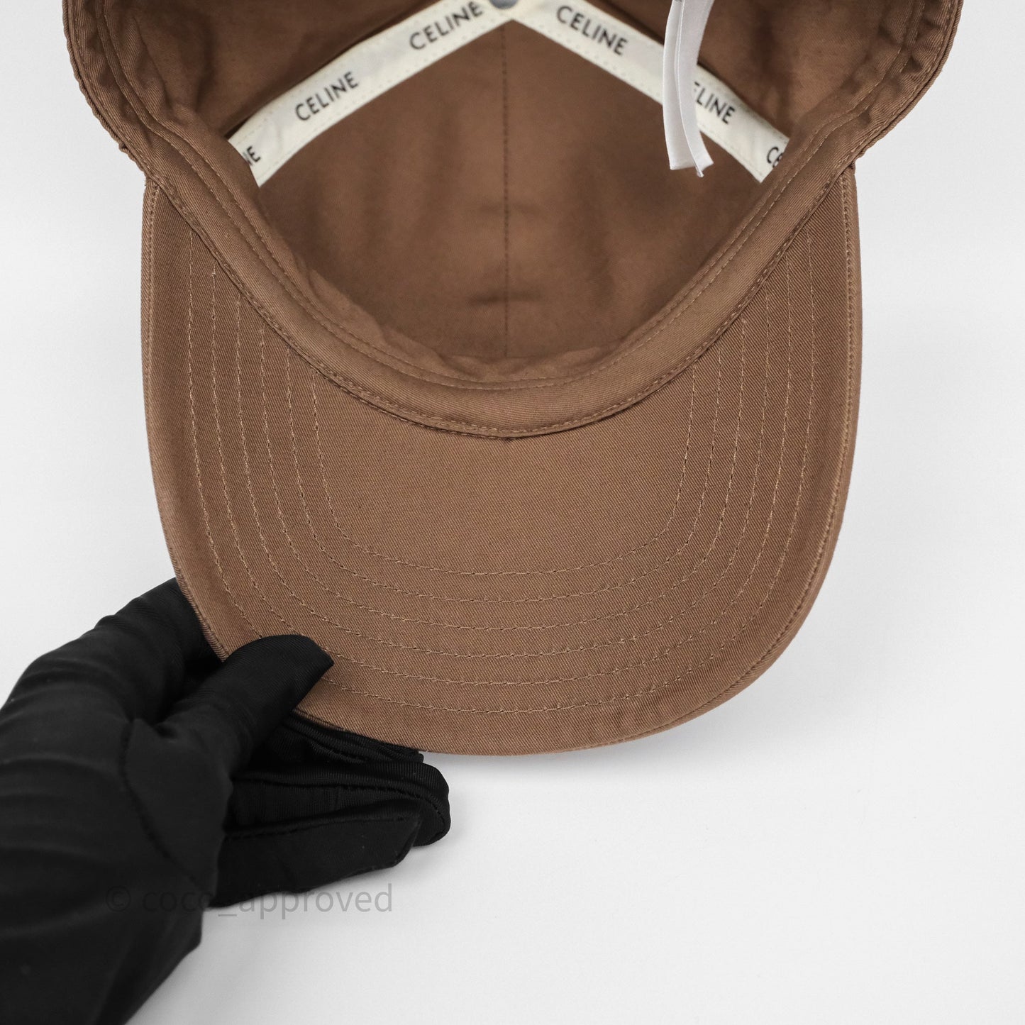 Celine Baseball Cap Cotton Triomphe