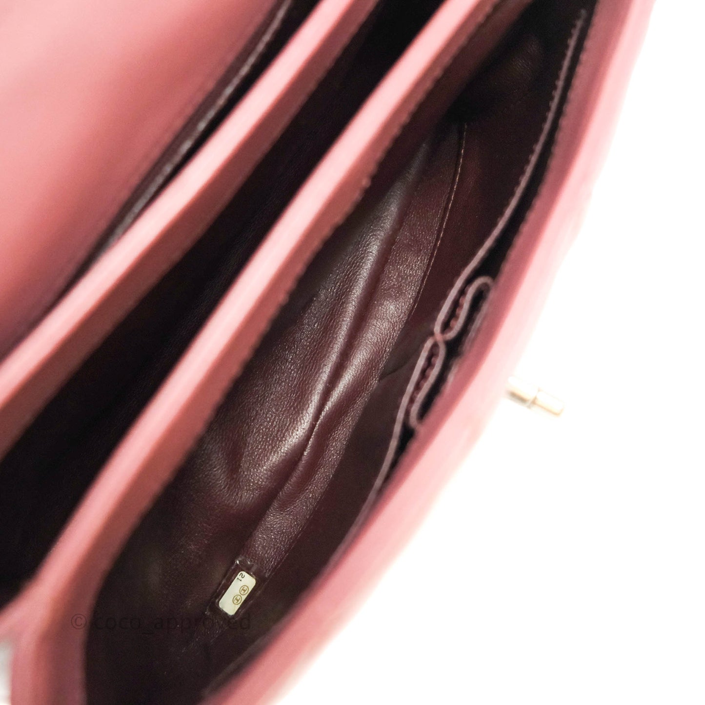 Chanel Trendy CC Small Mauve Pink Lambskin Ruthenium Hardware