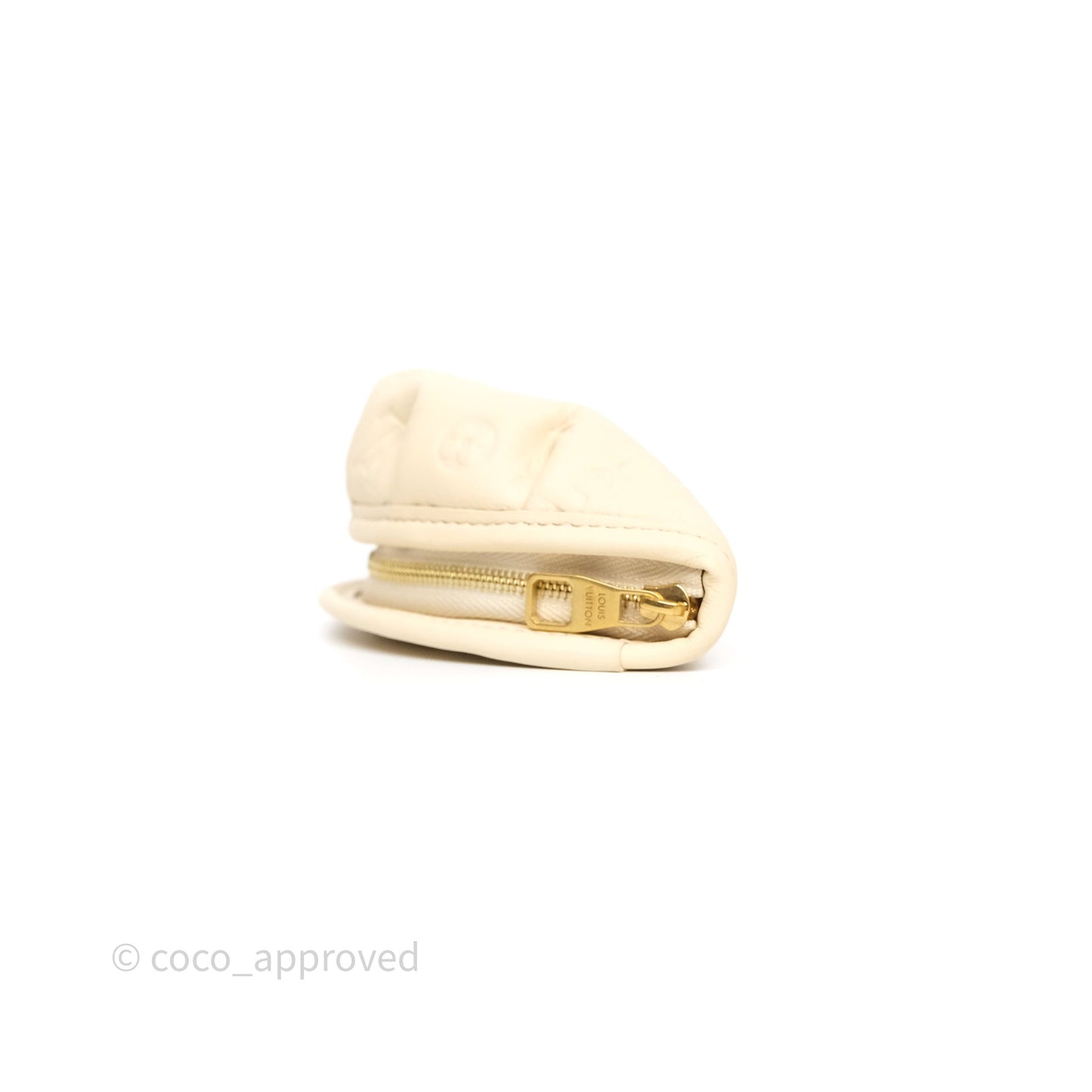 Louis Vuitton Gyoza Key Pouch Beige