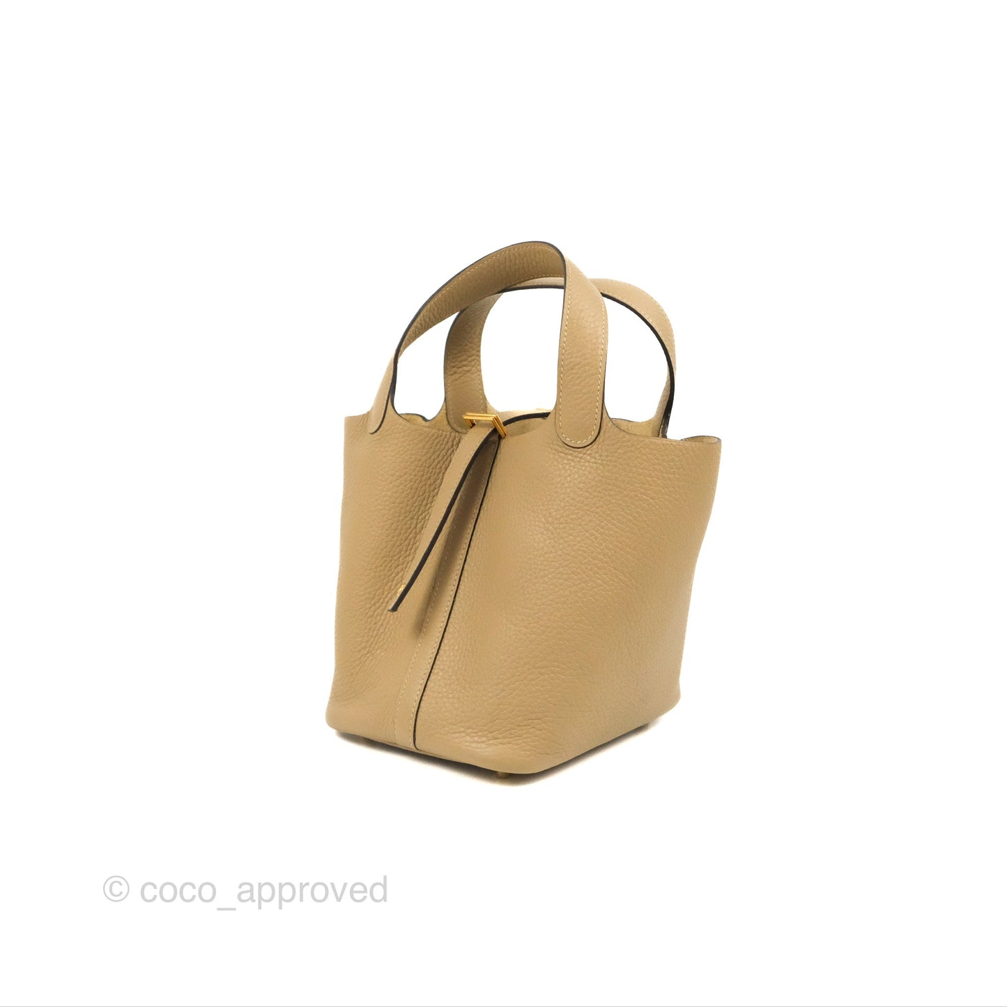 Hermès Picotin Lock 18 Trench Taurillon Clemence Gold Hardware