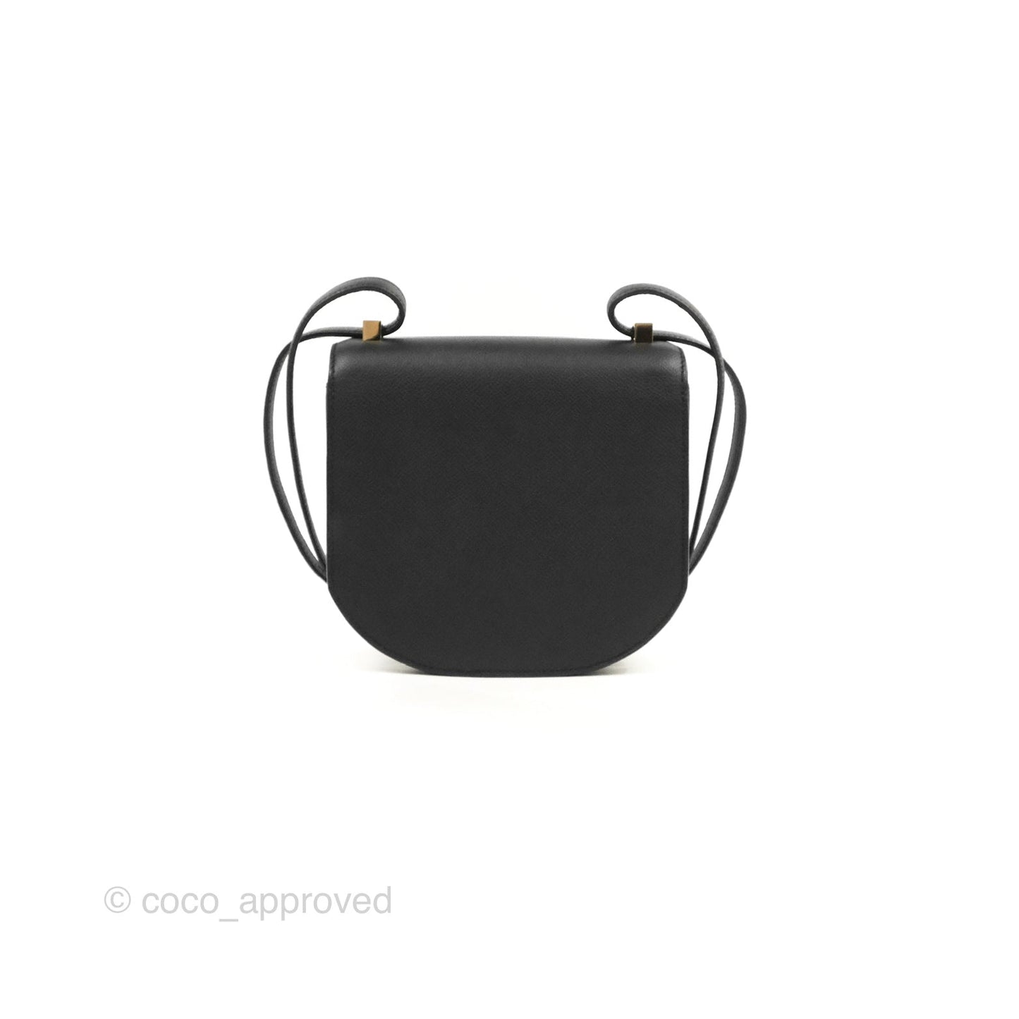 Hermès Mosaique Mini Bag Black Epsom Gold Hardware