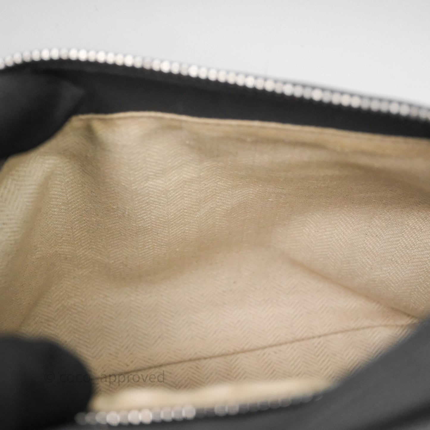 Loewe Small Puzzle Grey Calfskin Edge Bag
