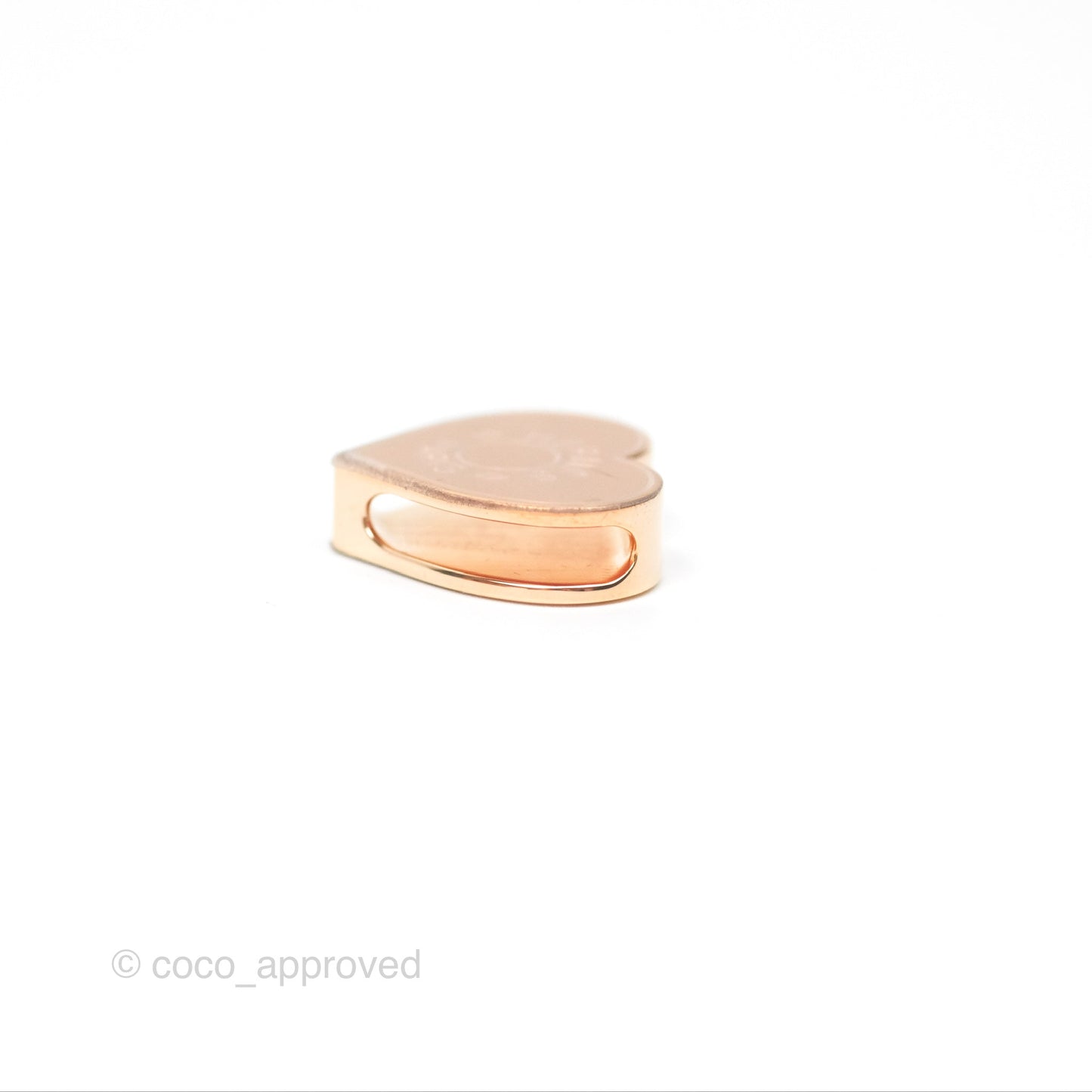 Hermès Mini Coeur Scarf Ring