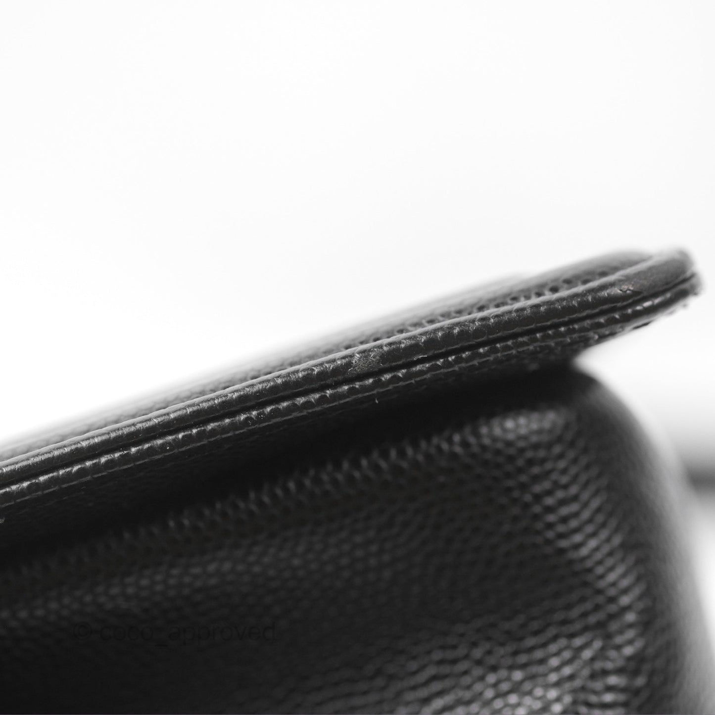 Chanel Boy Quilted Medium Black Caviar Ruthenium Hardware
