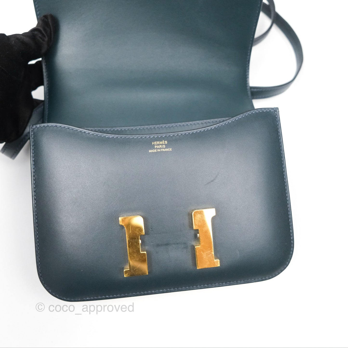 Hermès Constance Mini 18cm Veau Rousseau Veau Monsieur Gold Hardware