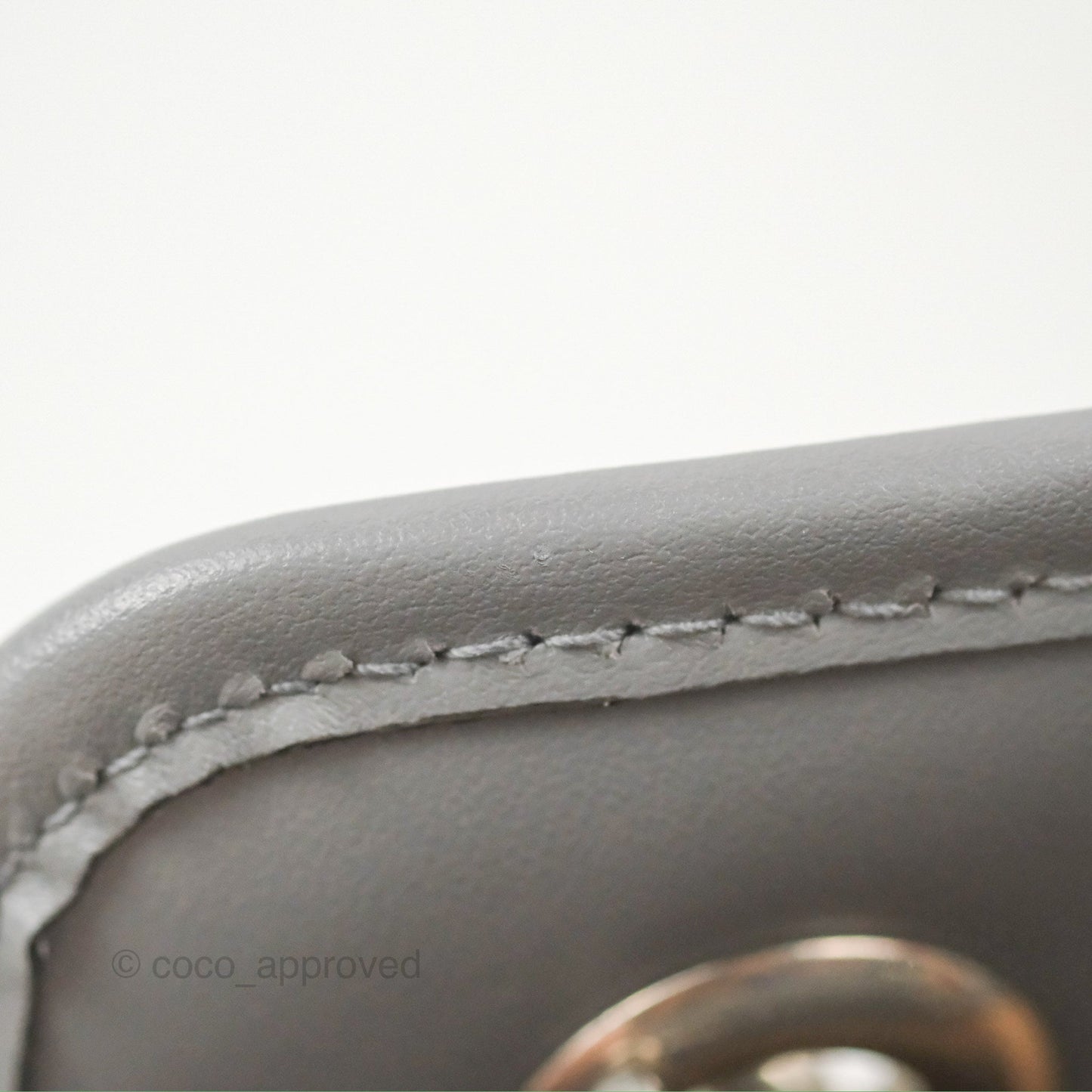 Gucci Mini GG Marmont Vertical Tote Bag Grey Silver Hardware