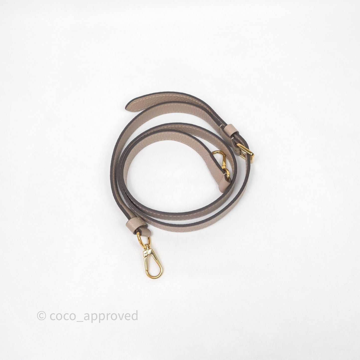 Louis Vuitton Taurillon Capucines BB Galet