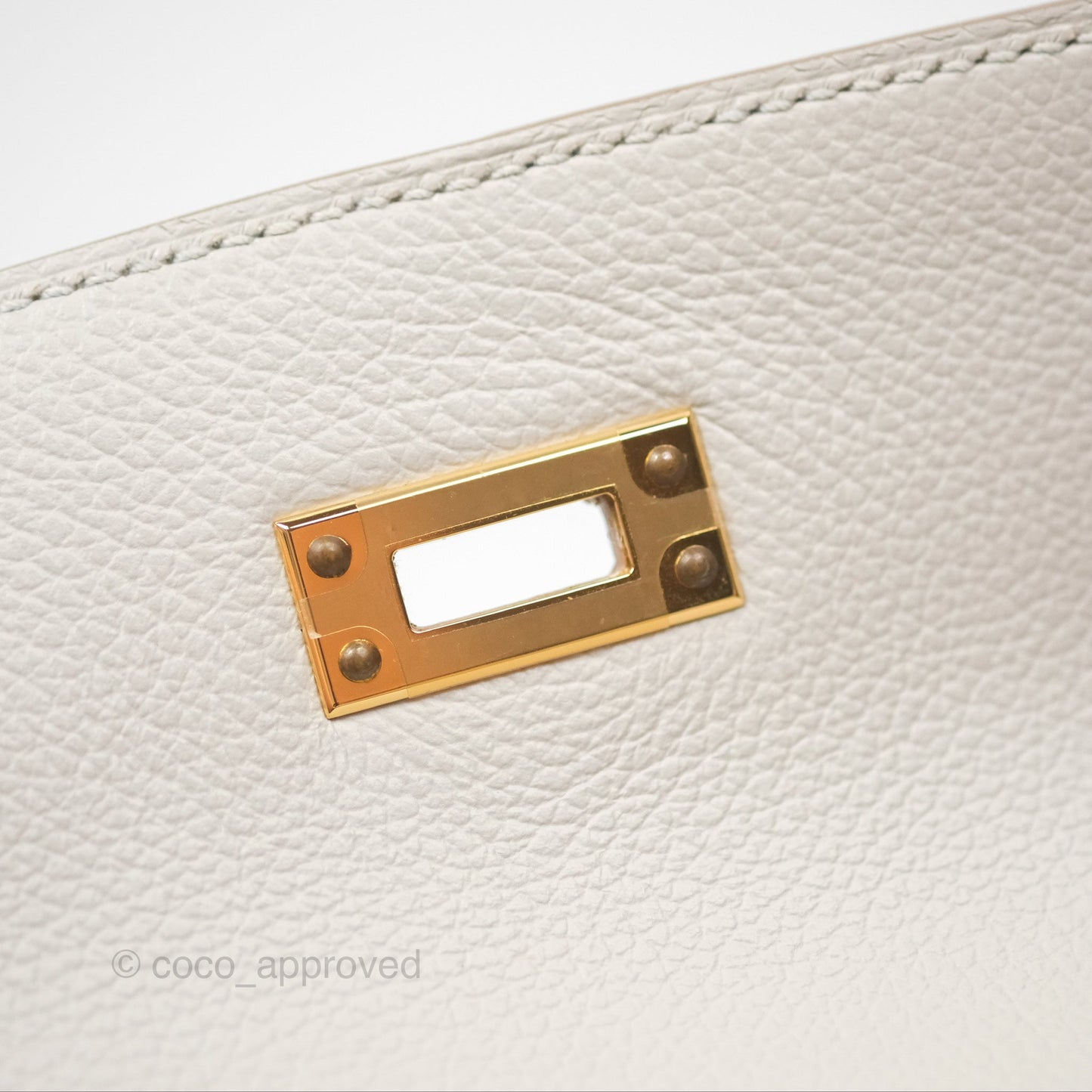 Hermès Kelly Danse II Bag Gris Perle 80 Evercolor Gold Hardware