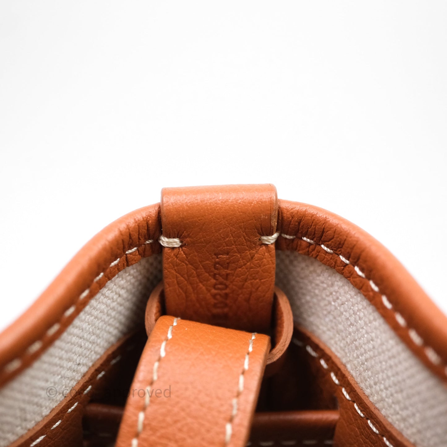 Goyard Petit Flot Bucket Bag Black & Tan Goyardine