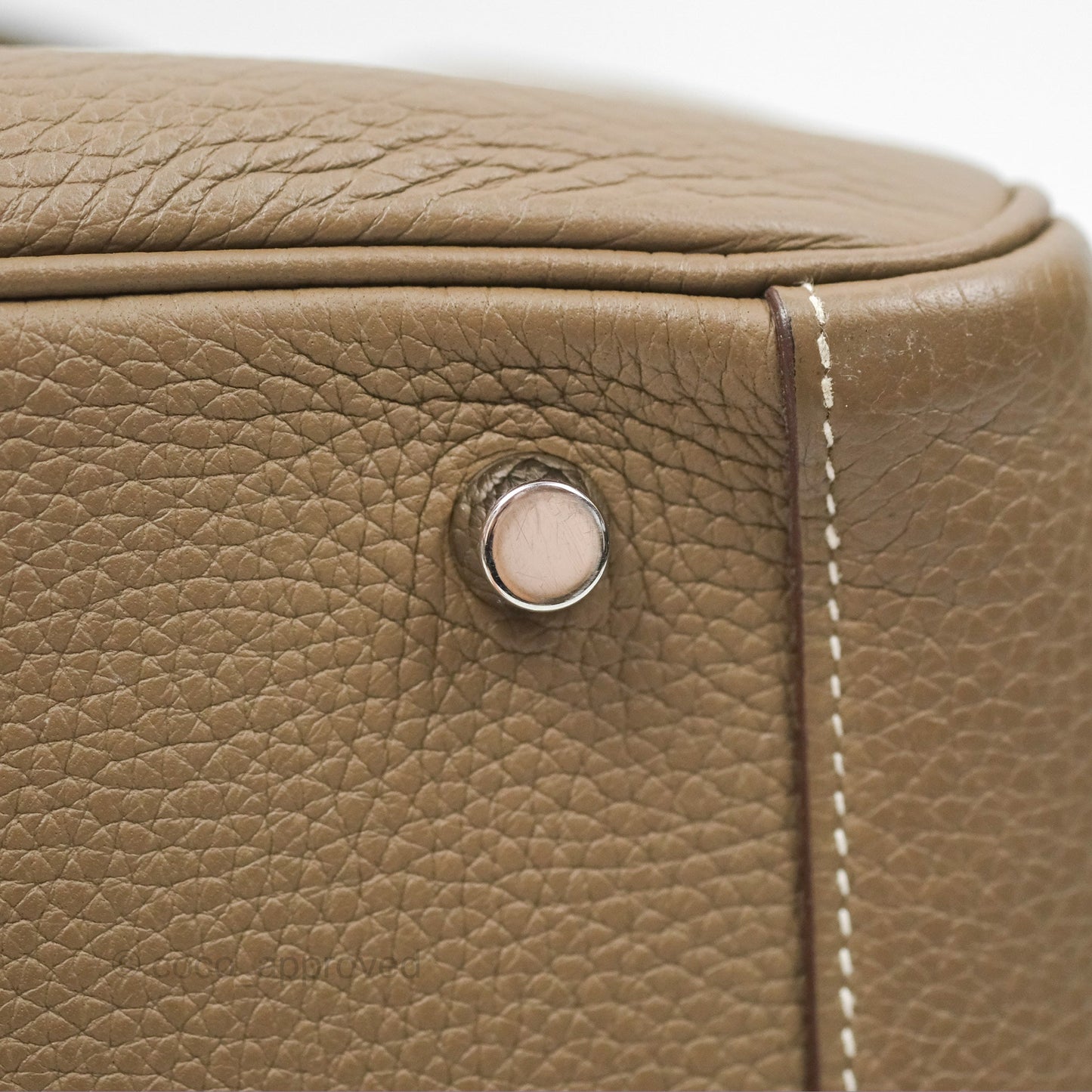 Hermès Lindy 26 Etoupe Clemence Palladium Hardware