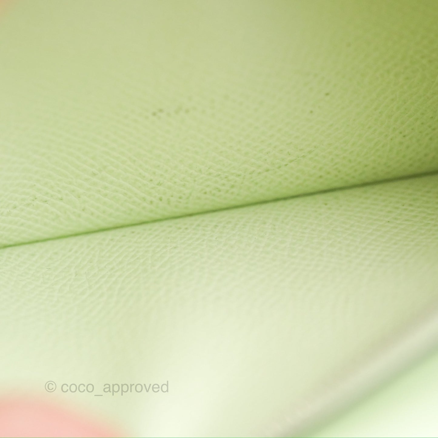 Hermès Constance To Go Wallet Vert Fizz Epsom Palladium Hardware