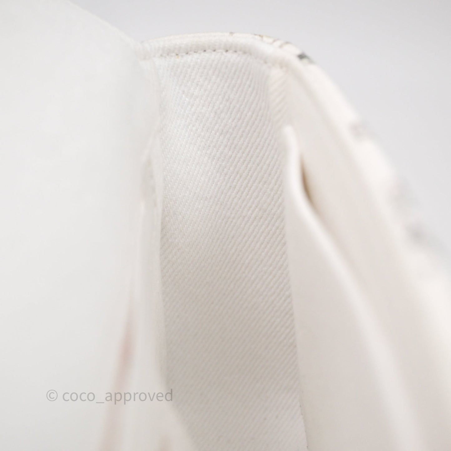 Dior Small Caro Bag White Florilegio Rose Gold Hardware