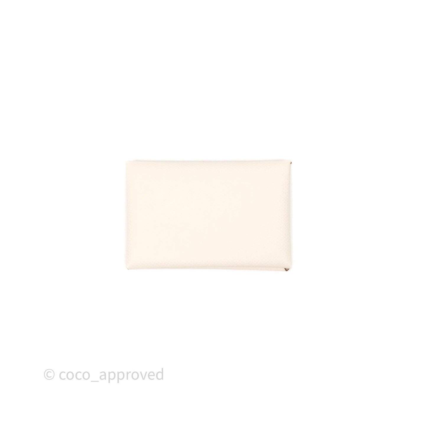 Hermès Calvi Card Holder Beton