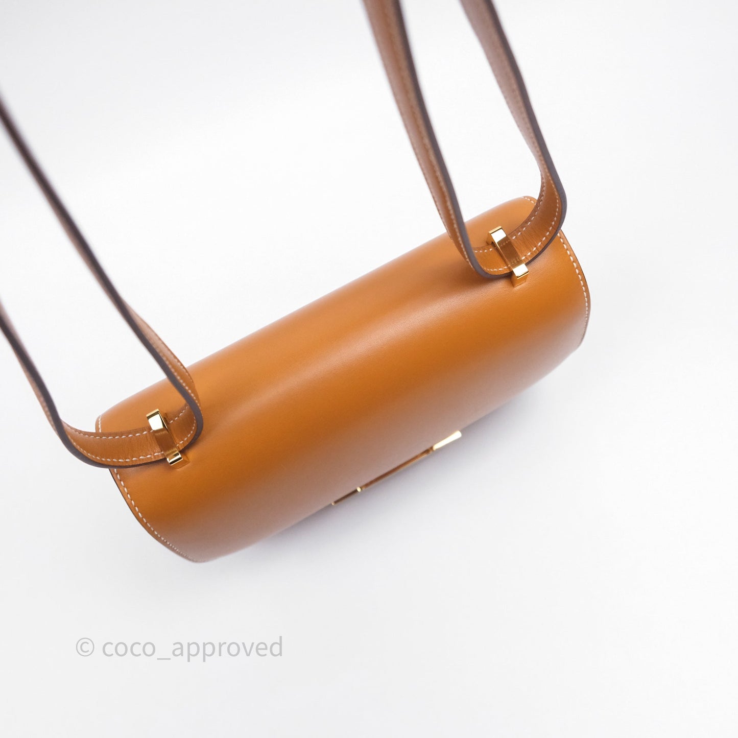Hermès Constance Mini 18cm Naturel-Sablé 21 Butler Gold Hardware