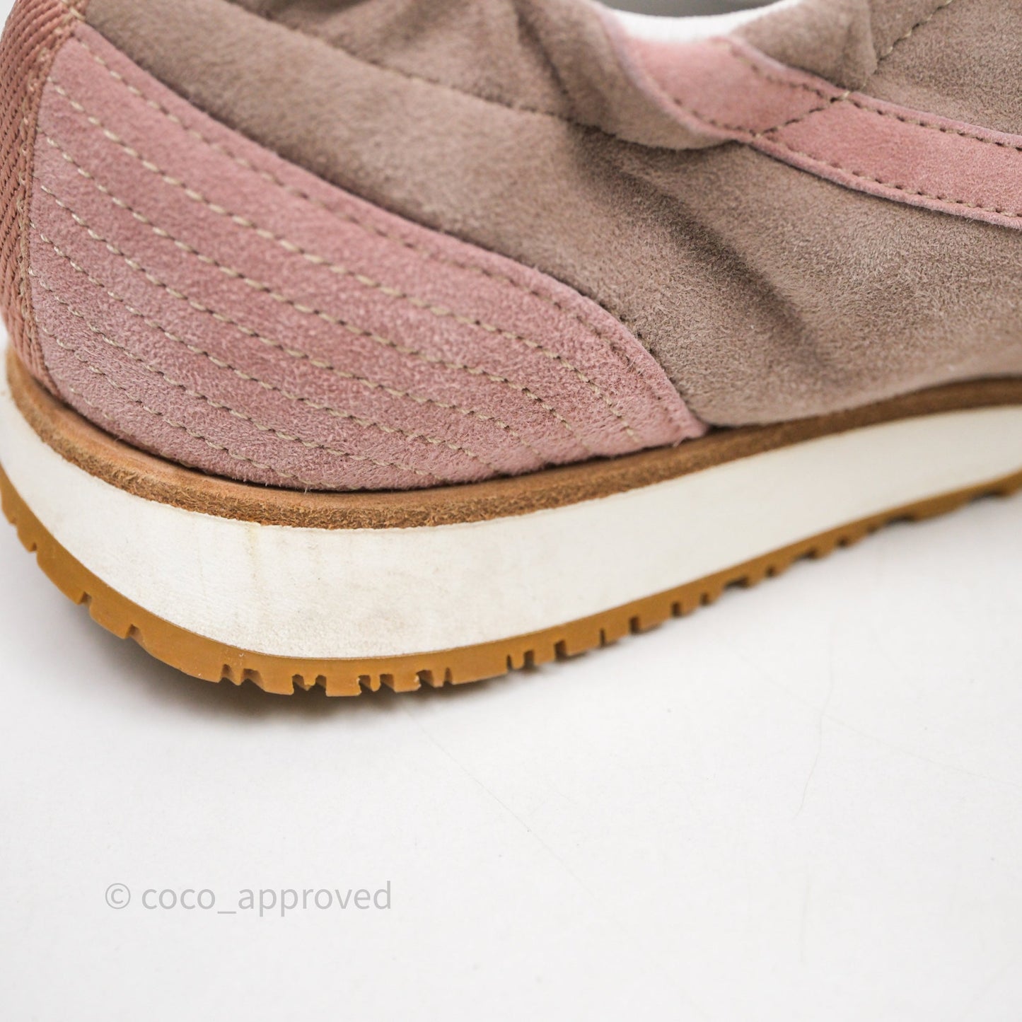 Hermès Jet Sneaker Rose Cancan /Rose Aquarelle Size 38
