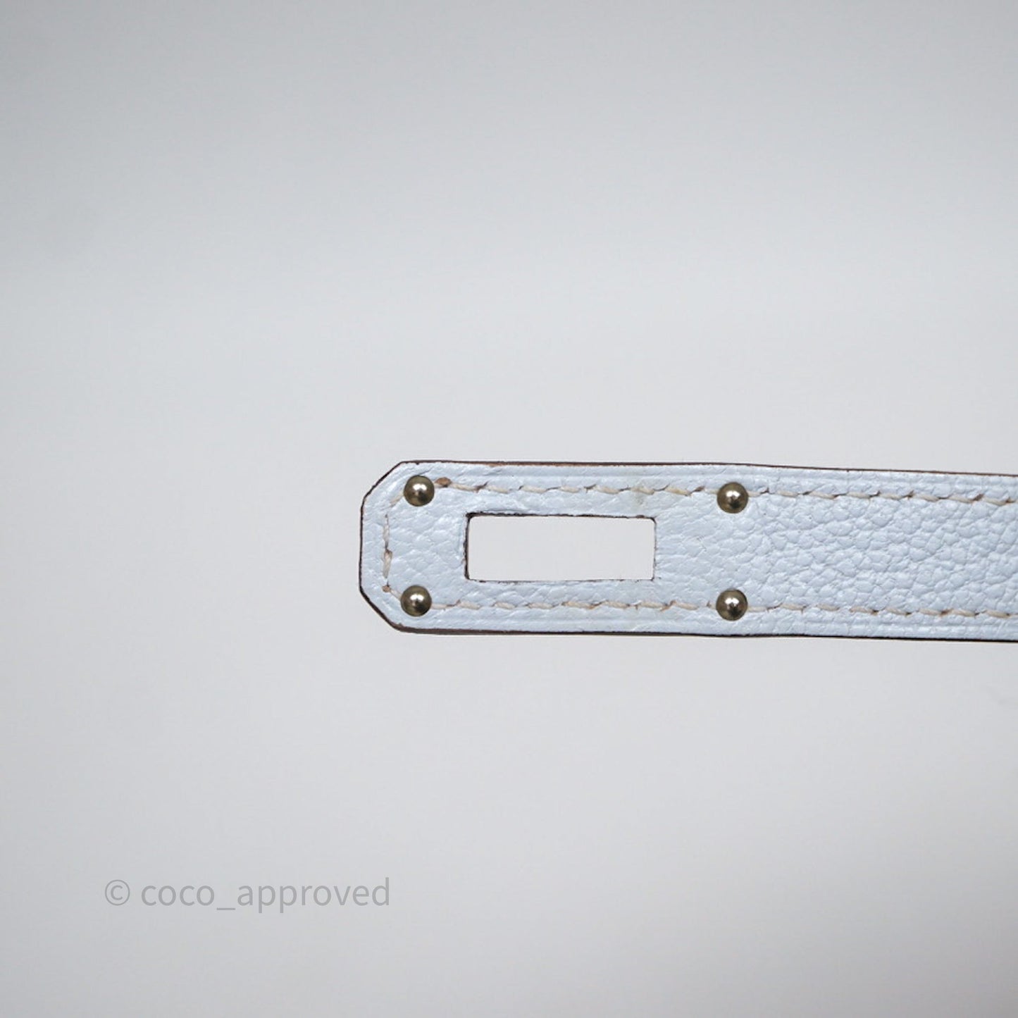 Hermès Kelly To Go Bleu Brume T0 Chèvre Mysore Palladium Hardware