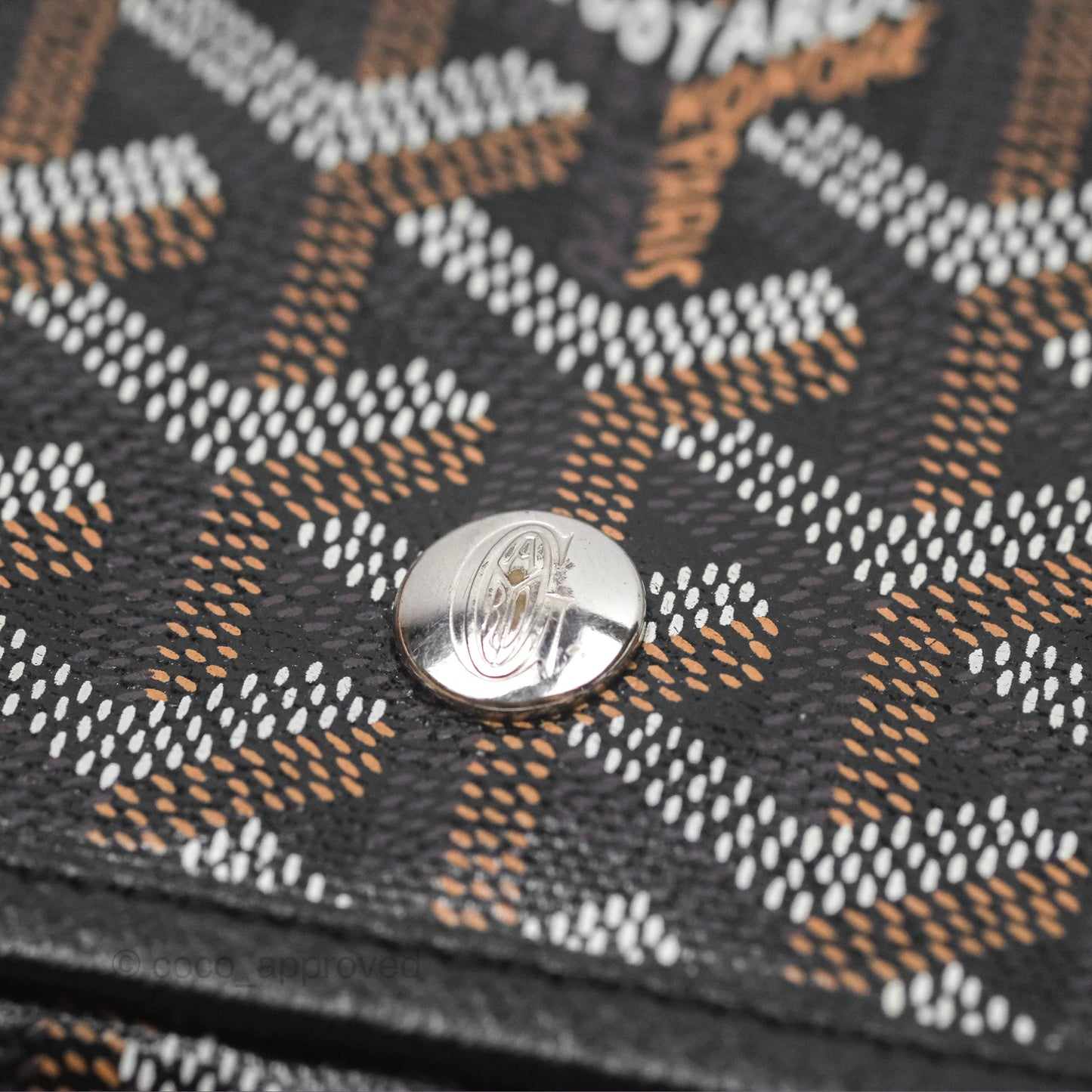 Goyard Plumet Pocket Wallet Black